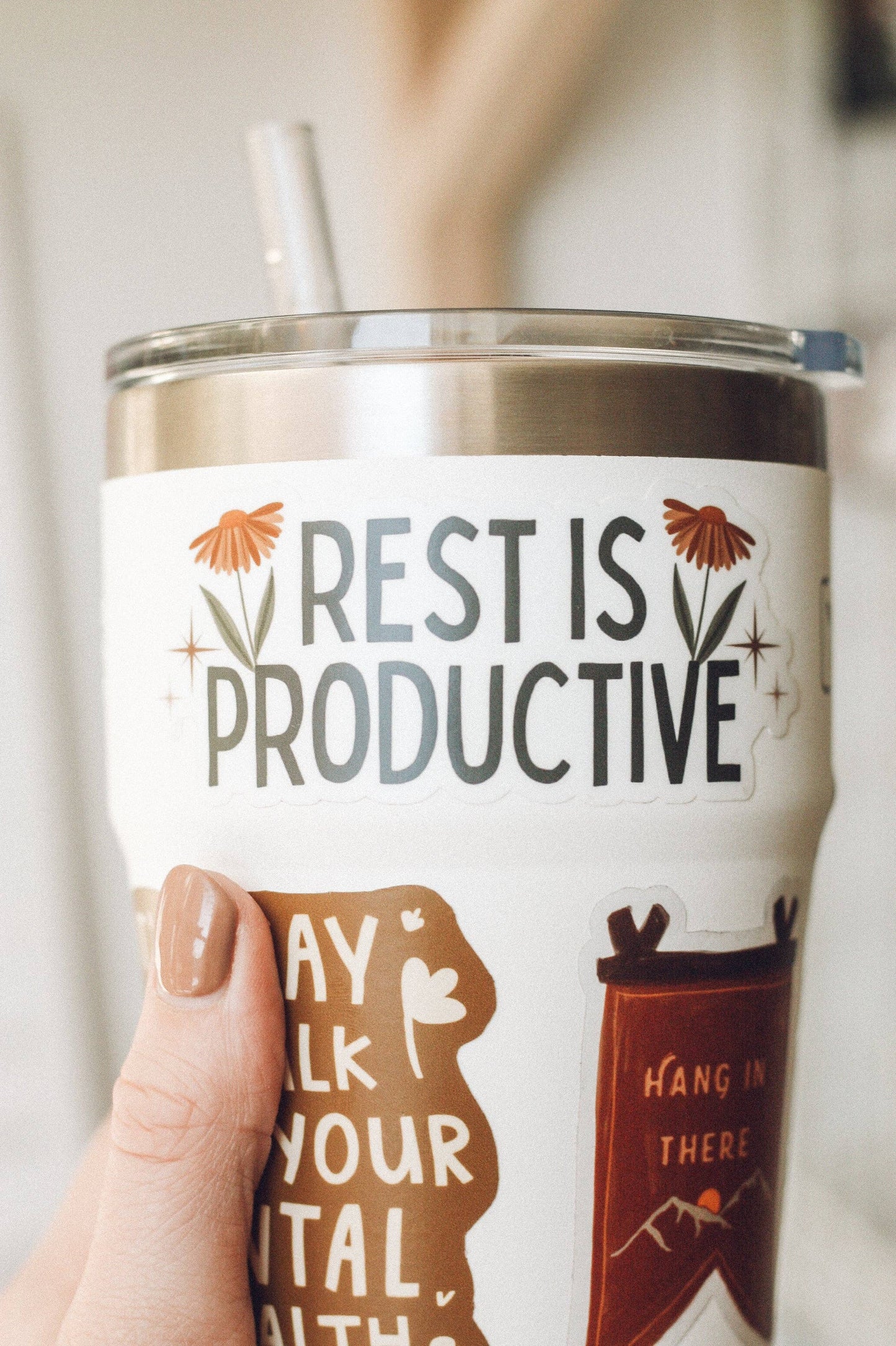 "Rest is Productive" Sticker