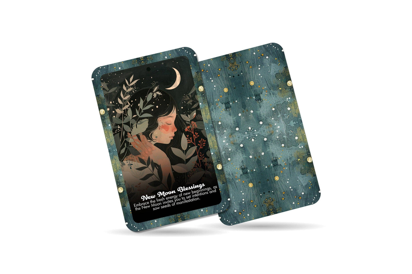 Moon Phases and Celestial Energy Oracle - 22 Oracle Cards