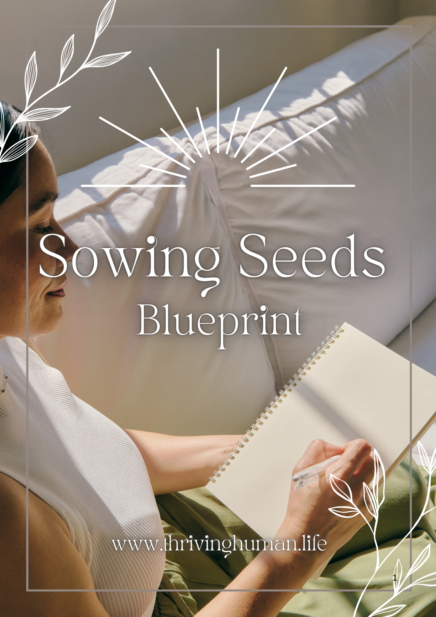 Sowing Seeds Blueprint - DIGITAL DOWNLOAD