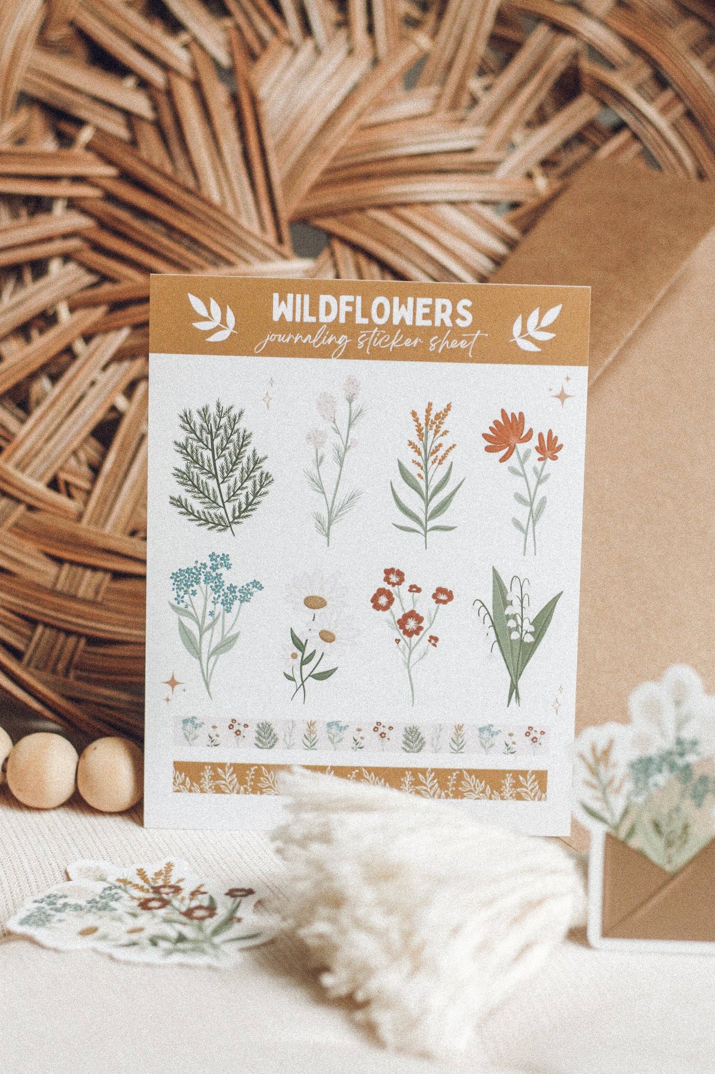 Wildflower Sticker Sheet